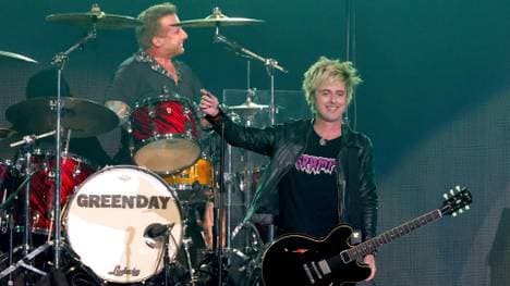 Green Day spielen in San Francisco