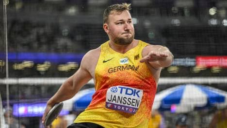 Henrik Janssen bei der Leichtathletik-WM in Tokio