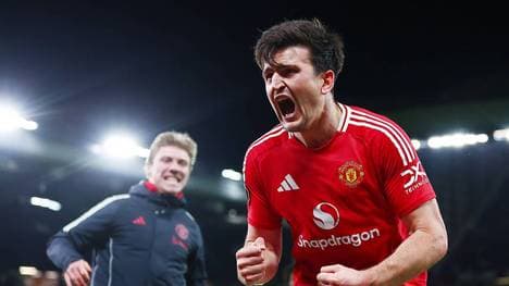 Harry Maguire trifft in letzter Minute