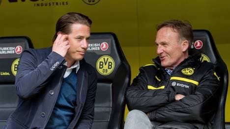 Lars Ricken (l.) und der BVB haben das nächste Toptalent an Land gezogen