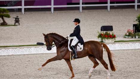 Isabell Werth hat bereits sechs Olympische Goldmedaillen eingefahren