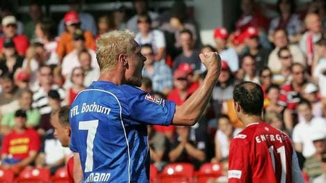 Tommy Bechmann (links) ging in der Bundesliga für den VfL Bochum auf Torejagd