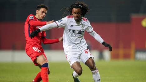 Der VfB Stuttgart will offenbar Jair Tavares (re.) von Benfica Lissabon verpflichten