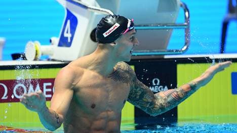 Caeleb Dressel, Schwimm-WM, Gold