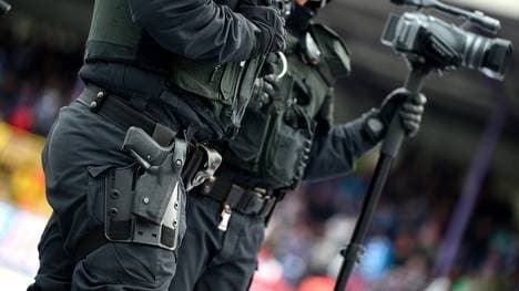 Vier Bundespolizisten wurden verletzt