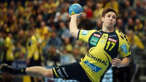 Jerry Tollbring steht mit den Rhein-Neckar Löwen im Pokalfinale