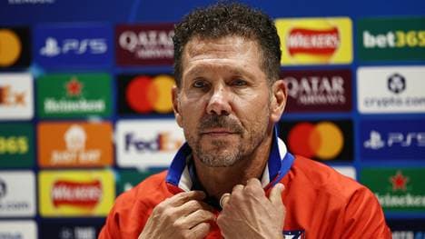 Atletico-Trainer Diego Simeone