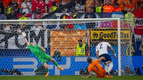 Jordan Pickford kassierte gegen die Niederlande ein frühes Gegentor