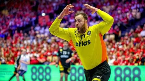 Andreas Wolff bei der Handball-EM