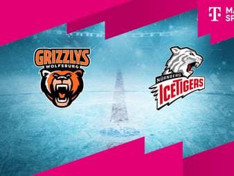 Grizzlys Wolfsburg - Nürnberg Ice Tigers: Tore und Highlights | PENNY DEL