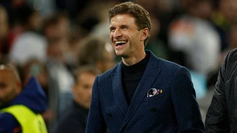 Thomas Müller am Montag in München