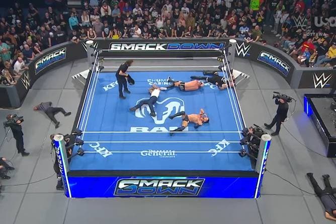 WWE-Show endet im Chaos