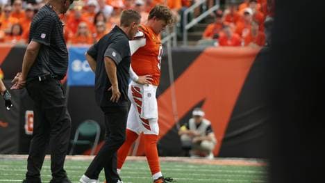 Verletzung gegen die Jaguars: Joe Burrow