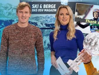 Im „SKI & BERGE: Das DSV Magazin“ auf SPORT1 begrüßt Ruth Hofmann Olympiasieger und Weltmeister Severin Freund. Der ehemalige Skispringer spricht über seine Karriere, seinen Rücktritt und seine neuen Projekte. Außerdem gibt Barbara Müller, ehemalige Skirennläufern und aktuell im DSV skiTEST Team, wertvolle Tipps zum besseren performen auf der Piste. 