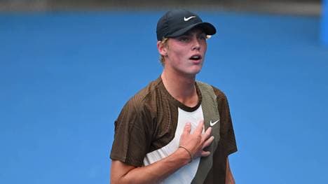 Cruz Hewitt hat erstmals ein Match auf der ATP-Tour gewonnen