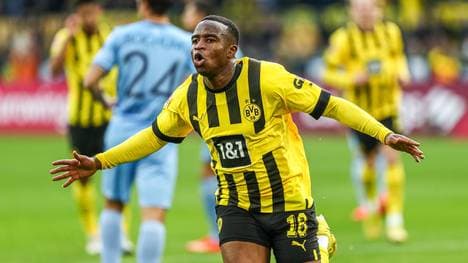 BVB-Stürmer Youssoufa Moukoko schoss gegen den VfL Bochum den Führungstreffer