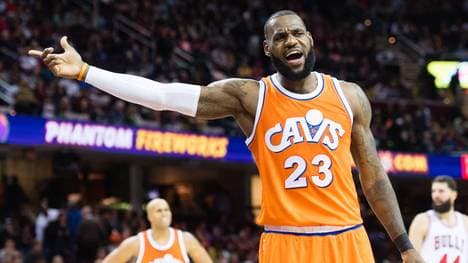 Die Cleveland Cavaliers stehen mit 30 Siegen und 13 Niederlagen im Osten auf Range eins