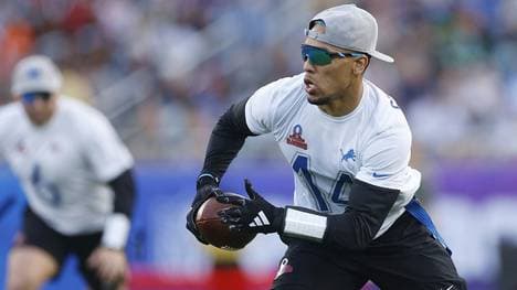 Amon-Ra St. Brown beim Pro Bowl