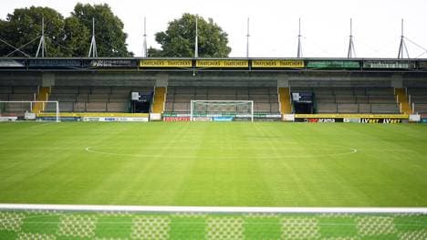 Im Huish Park spielten sich skurrile Szenen ab