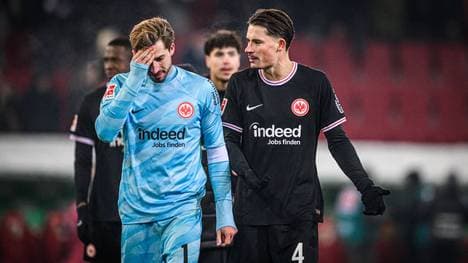 Kevin Trapp konnte die Niederlage gegen den FC Augsburg trotz gehaltenem Elfmeter nicht mehr verhindern