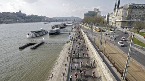 HUNGARY-DEMONSTRATION-CYCLING-ECO-FRIENDLY-CRITICAL MASS
