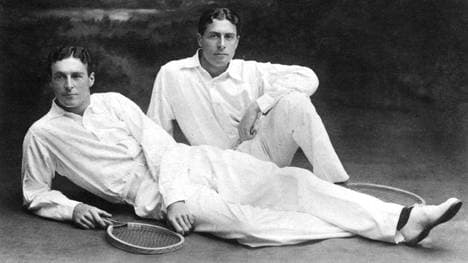 Reginald (l.) und Laurence Doherty prägten eine Tennis-Ära