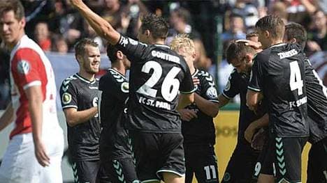 St. Pauli hatte gegen Rathenow keine Mühe (Copyright: twittercom@fcstpauli). ZUM DURCHKLICKEN: Die Bilder der ersten Pokalrunde