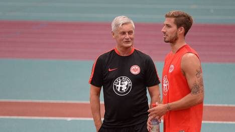 Kevin Trapp spielt seit 2012 bei Eintracht Frankfurt