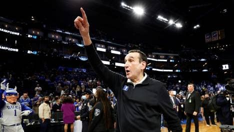 Noch einmal im Final Four: Mike Krzyzewski