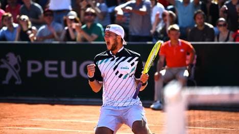 Jan-Lennard Struff steht erstmals im Achtelfinale eines Grand Slams
