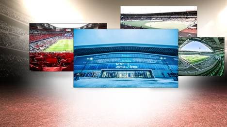 Die Bundesliga-Stadien im Wandel der Zeit