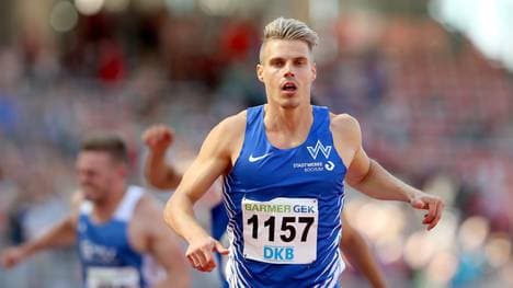 Julian Reus lief die 100 Meter in 10,14 Sekunden