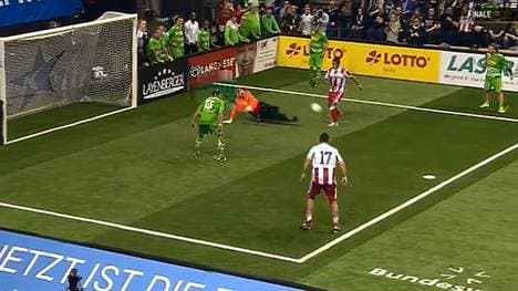 Karim Benyamina erzielte im Finale drei Tore für Turniersieger Union Berlin