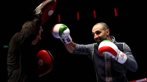 David Haye vs Tony Bellew Media Work Out