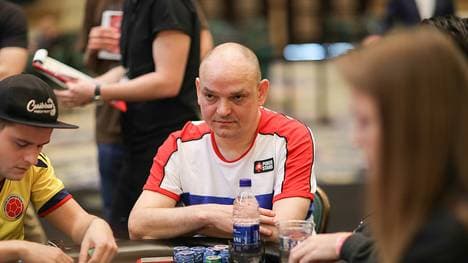 Michael Robionek machte beim Megaturnier auf den Bahamas Kasse