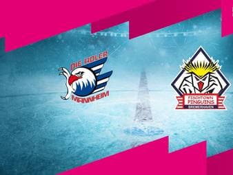 Adler Mannheim - Pinguins Bremerhaven: Tore und Highlights | PENNY DEL