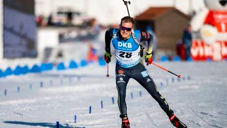 Benedikt Doll erzielte im Einzel ein starkes Resultat