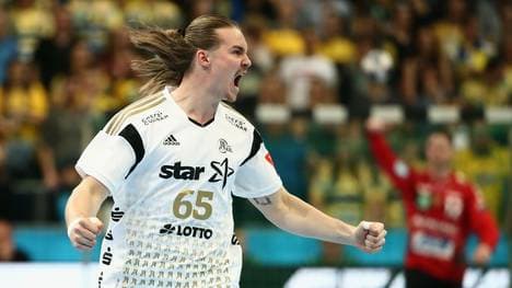 Lukas Nilsson war mit acht Toren bester Werfer des THW Kiel