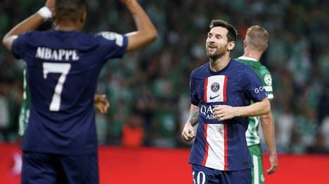 Lionel Messi steuerte beim 3:1-Erfolg über Maccabi Haifa ein Tore und eine Vorlage bei