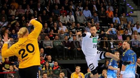 Patrick Groetzki beim Wurf im All-Star Game