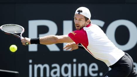 Jürgen Melzer steht in der zweiten Qualifikations-Runde von Wimbledon