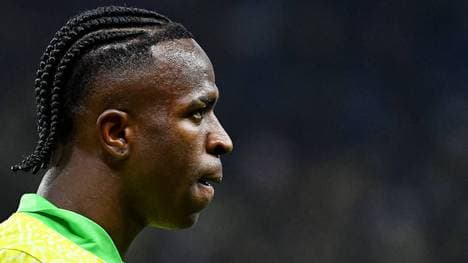 Vinícius Júnior im Trikot Brasiliens