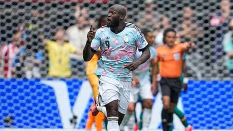 Belgien ist gegen die USA dringend auf die Tore von Romelu Lukaku angewiesen! 