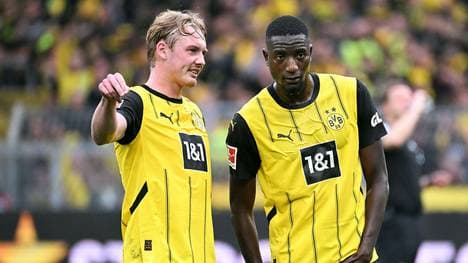 Setzt der BVB (im Bild: Julian Brandt, Serhou Guirassy) den Erfolgslauf auch im Leverkusen Dortmund Tipp fort?