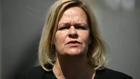 Nancy Faeser fordert Solidarität mit der Ukraine