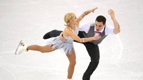 Aljona Savchenko und Bruno Massot erwischten keinen guten Start bei Olympia