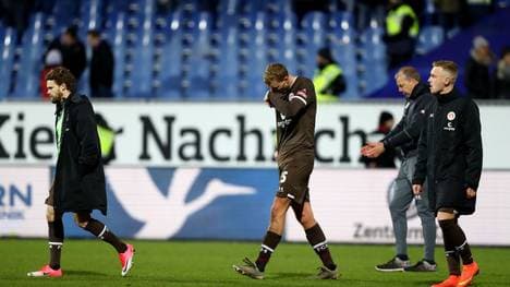 Der FC St. Pauli liegt nur einen Punkt vor Rang 16