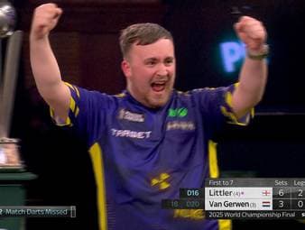 Luke Littler sichert sich im Finale der Darts-WM 2025 gegen Michael van Gerwen auf beeindruckende Art und Weise seinen ersten WM-Titel. 