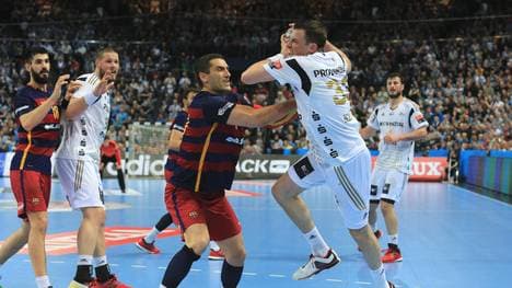 Der THW Kiel setzte sich überraschend klar gegen Barcelona durch