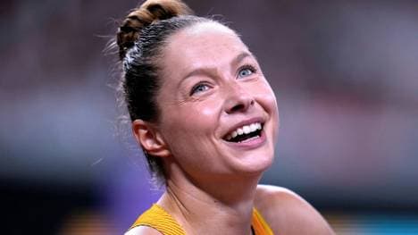 Gina Lückenkemper ist ein Schlittenfan